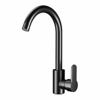 Black Taps Basin kitchen Mixer